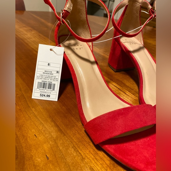 NWT A New Day Strappy Heel Sandal - Picture 2 of 6